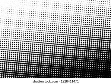 Dots Background. Vintage Overlay. Pop-art Black and White Pattern. Modern Backdrop. Vector illustration
