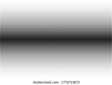 Dots Background. Vintage Pattern. Distressed Backdrop. Black and White Modern Texture. Vector illustration
