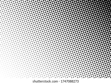 Dots Background. Vintage Pattern. Monochrome Black and White Overlay. Pop-art Halftone Backdrop. Vector illustration