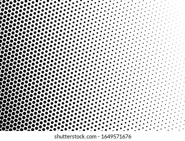 Fondo de puntos. Textura de época. Fondo degradado. Superposición monocroma de la fachada. Ilustración del vector