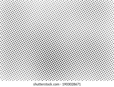 Dots-Hintergrund. Vintage Textur. Modernes Punktmuster. Farbverlauf-Pop-Art-Hintergrund. Vektorgrafik