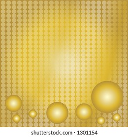 dots with circles gradient vector