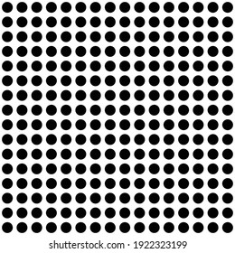 Dots, circles repeatable pattern. Speckles, stipples backdrop. Dotted background. Stippling, halftone mosaic