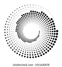 Dots, circles spiral, swirl, twirl