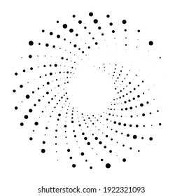Dots, circles spiral, swirl, twirl