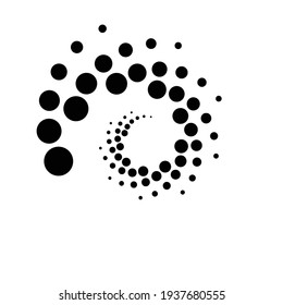 Dots, circles spiral, swirl, twirl