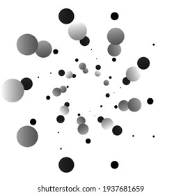 Dots, circles spiral, swirl, twirl