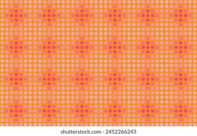 Dots, color gradient, pattern, grid, polka dot grid, illusion dots, vector, bright colors, modern.