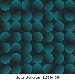 dots curtain seamless tile in aquatic blue shades