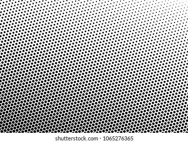 Dots Dotted Halftone Background. Monochrome Backdrop. Grunge Pattern. Distressed Texture. Vector illustration