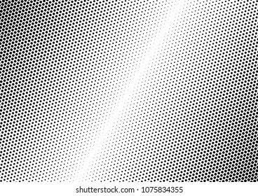 Dots Dotted Halftone Background. Monochrome Pop-art Pattern. Abstract Modern Backdrop. Gradient Overlay. Vector illustration