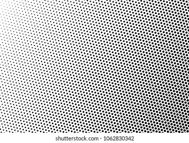 Dots Dotted Halftone Background. Pop-art Backdrop. Black and White Points Texture. Grunge Abstract Overlay. Vector illustration