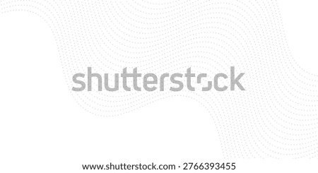 Dots Flowing dots particles nice wave pattern halftone black gradient white background. simple dot modern vintage art texture