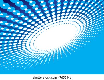 dots graphic halftone effect