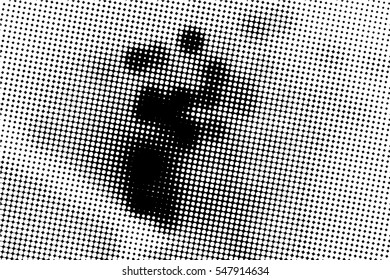  Dots Grunge Texture. Vector.