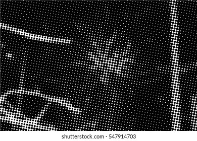  Dots Grunge Texture. Vector.