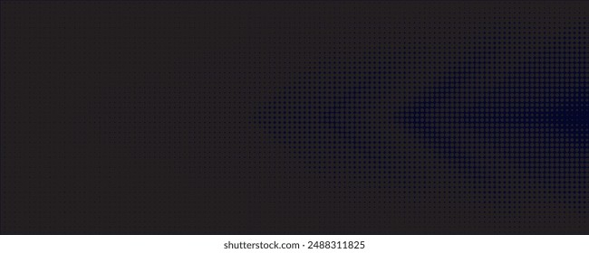 Dots halftone blue color pattern gradient texture with technology digital background. Dots pop art comics with summer background.