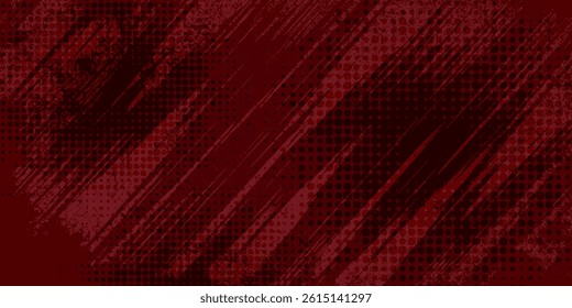 Dots halftone and blue color pattern gradient grunge texture background. Dots pop art comics sport style vector illustration eps10.