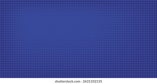 Dots halftone blue color pattern gradient texture with technology digital background. Dots pop art comics with summer background.