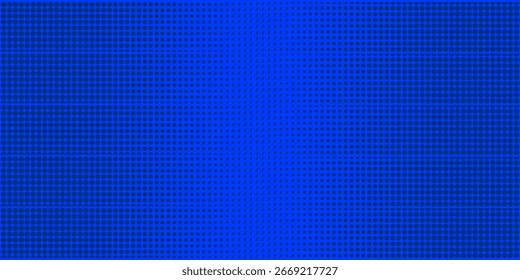 Textura de gradiente de patrón de color azul semitono de puntos con tecnología de fondo digital. Estilo de cómics de arte pop de puntos con diseño conceptual de verano. 