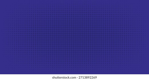 Dots halftone blue color pattern gradient texture with technology digital background. Dots pop art comics with summer background.