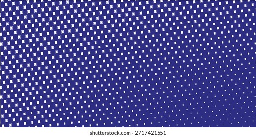 Dots halftone blue color pattern gradient texture with technology digital background. Dots pop art comics with summer background.