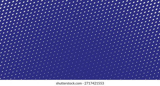 Dots halftone blue color pattern gradient texture with technology digital background. Dots pop art comics with summer background.