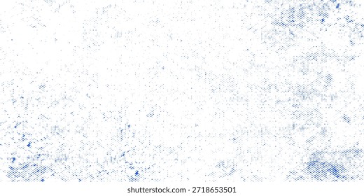 Dots halftone blue color pattern gradient grunge texture background. Dots pop art comics sport style vector illustration