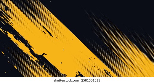Dots halftone blue and dark blue color pattern gradient grunge texture background. Dots pop art sport style vector illustration. Vector grunge halftone abstract.Dots texture background.