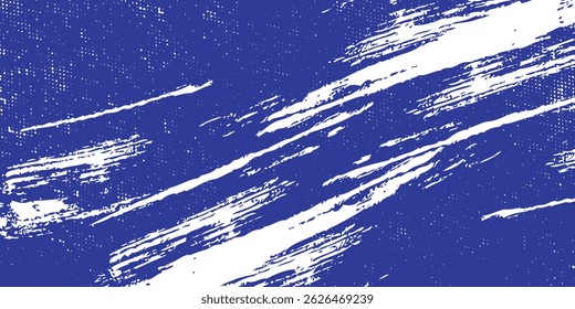 Dots halftone blue and dark blue color pattern gradient grunge texture background. Dots pop art sport style vector illustration. Vector grunge halftone abstract.art