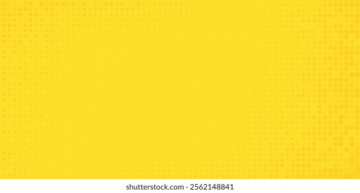 Dots halftone blue yellow color pattern gradient texture with technology digital background. Dots pop art comics with summer background.