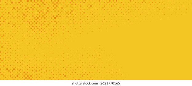 Dots halftone blue yellow color pattern gradient texture with technology digital background. Dots pop art comics with summer background.	
