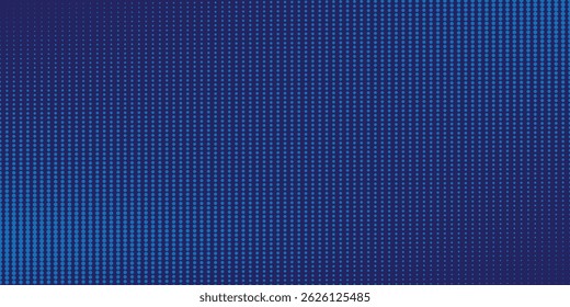 Dots halftone bluecolor pattern gradient texture with technology digital background. Dots pop art comics 