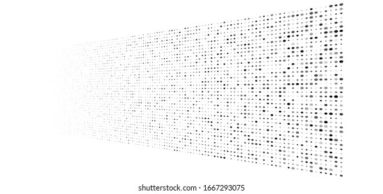Dots, half-tone element. speckles, stipples geometric pattern. Halftone, polka dots, screen-tone pattern, design element