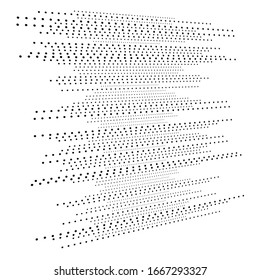 Dots, half-tone element. speckles, stipples geometric pattern. Halftone, polka dots, screen-tone pattern, design element
