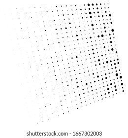 Dots, half-tone element. speckles, stipples geometric pattern. Halftone, polka dots, screen-tone pattern, design element