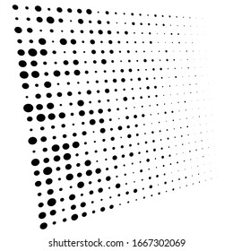 Dots, half-tone element. speckles, stipples geometric pattern. Halftone, polka dots, screen-tone pattern, design element