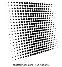 Dots, half-tone element. speckles, stipples geometric pattern. Halftone, polka dots, screen-tone pattern, design element