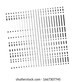 Dots, half-tone element. speckles, stipples geometric pattern. Halftone, polka dots, screen-tone pattern, design element