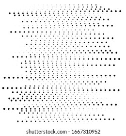 Dots, half-tone element. speckles, stipples geometric pattern. Halftone, polka dots, screen-tone pattern, design element