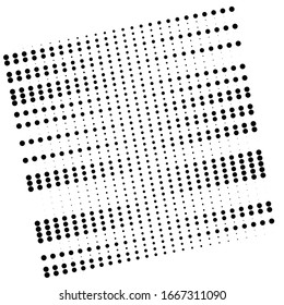Dots, half-tone element. speckles, stipples geometric pattern. Halftone, polka dots, screen-tone pattern, design element