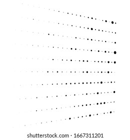 Dots, half-tone element. speckles, stipples geometric pattern. Halftone, polka dots, screen-tone pattern, design element