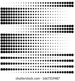 Dots, half-tone element. speckles, stipples geometric pattern. Halftone, polka dots, screen-tone pattern, design element
