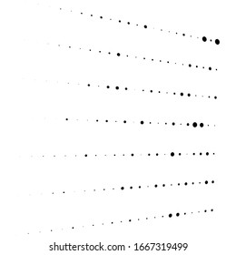 Dots, half-tone element. speckles, stipples geometric pattern. Halftone, polka dots, screen-tone pattern, design element