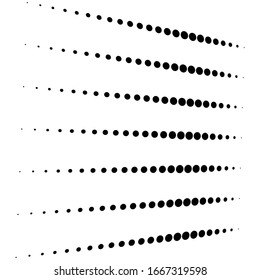 Dots, half-tone element. speckles, stipples geometric pattern. Halftone, polka dots, screen-tone pattern, design element