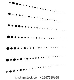 Dots, half-tone element. speckles, stipples geometric pattern. Halftone, polka dots, screen-tone pattern, design element