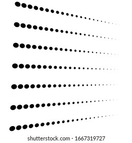 Dots, half-tone element. speckles, stipples geometric pattern. Halftone, polka dots, screen-tone pattern, design element