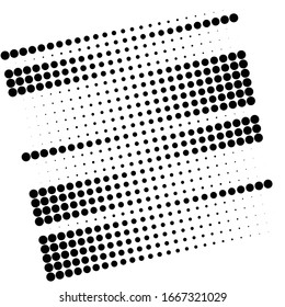 Dots, half-tone element. speckles, stipples geometric pattern. Halftone, polka dots, screen-tone pattern, design element