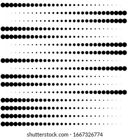 Dots, half-tone element. speckles, stipples geometric pattern. Halftone, polka dots, screen-tone pattern, design element