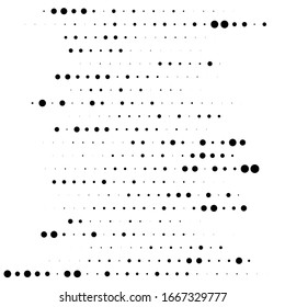 Dots, half-tone element. speckles, stipples geometric pattern. Halftone, polka dots, screen-tone pattern, design element